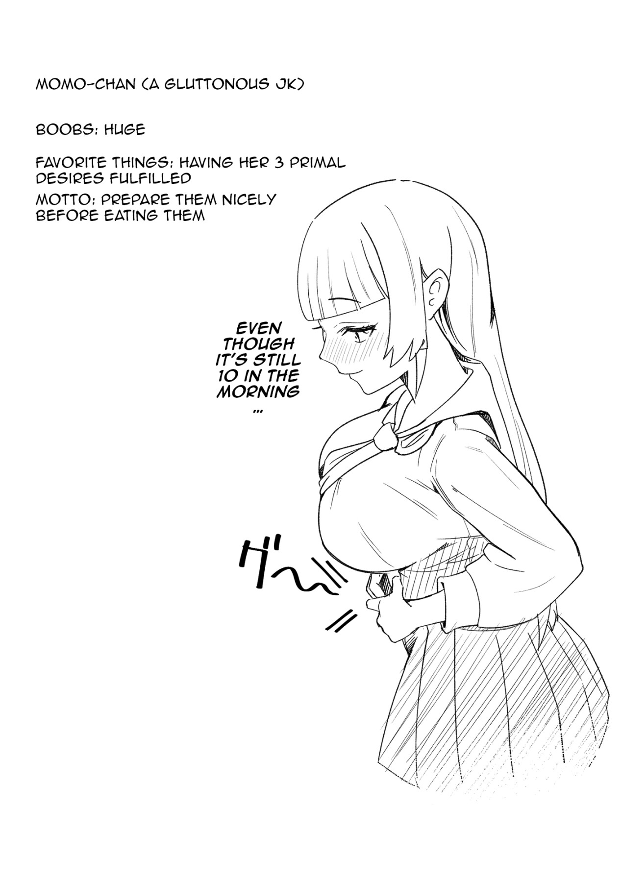 Hentai Manga Comic-Tabe Girl -A Chubby Airheaded Girl Becomes a Sugar Baby--Read-2